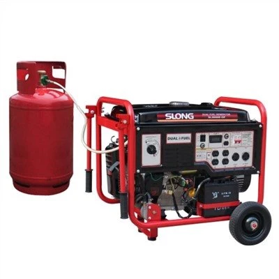 Dual Fuel-aangedreven generator met terugslagstart