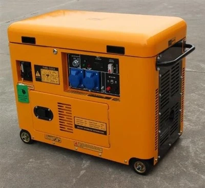 18 pk motor 7,5 KVA elektrische stille draagbare benzinegenerator
