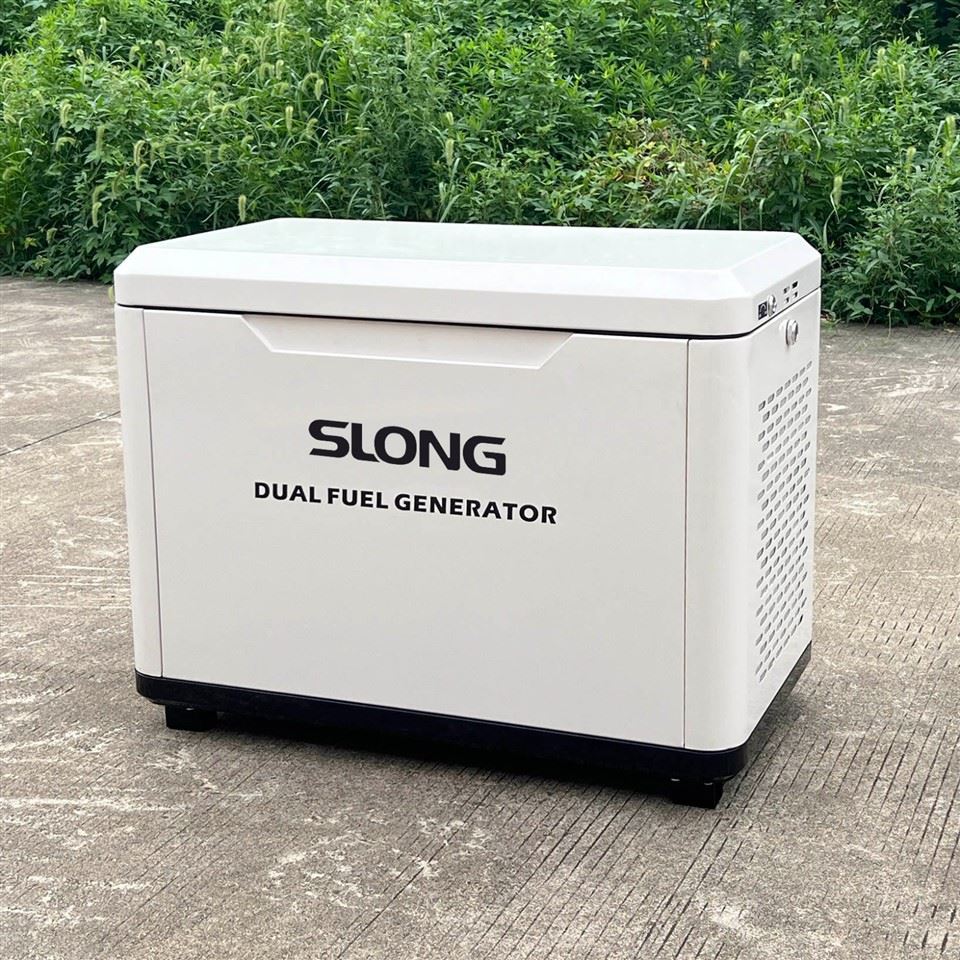 Auto Start 110/220 V 8KW Silent LPG & Gasoline Generator